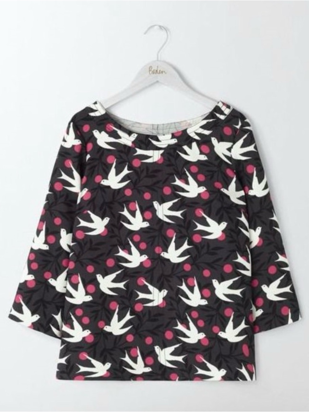 Boden Swallow Bird & Vine Top